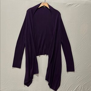 BCBG Max Azria Purple Cardigan